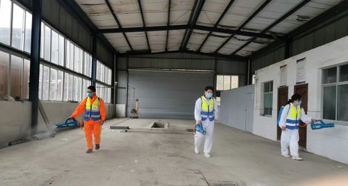 南充疫防志愿消毒服務隊 助力企業(yè)安全返工，筑牢復工防疫屏障
